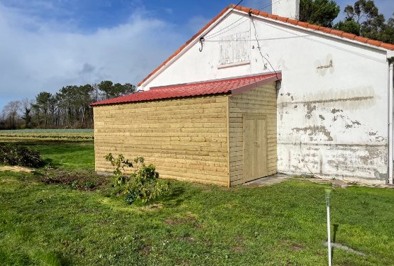 Abri de jardin en bois 1 pente